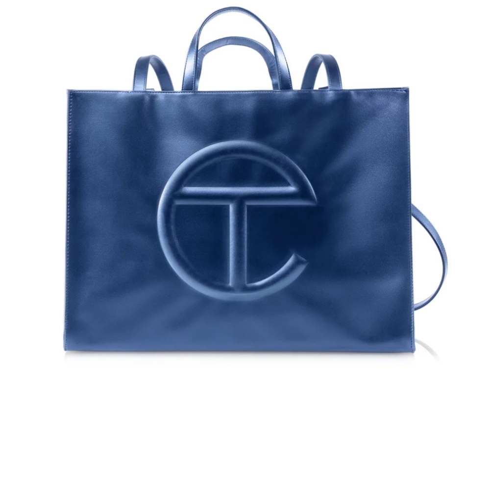 Large Dark blue Telfar bag brand new still in bag